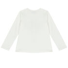 طقم بنات ليغنز وتوب باللون الأبيض والأسود, 1, hi-res